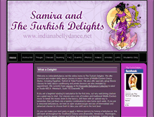 Tablet Screenshot of indianabellydance.net
